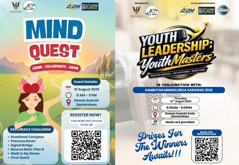 09-aug-2026-MYSED, AZAM Sarawak anjur dua program pembangunan belia.webp